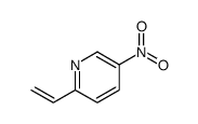 5-硝基-2-乙烯基吡啶 结构式