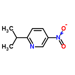 2-硝基-5-异丙基吡啶 结构式