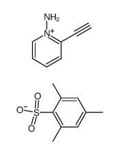 Pyridinium, 1-amino-2-ethynyl-, 2,4,6-trimethylbenzenesulfonate (1:1) 结构式