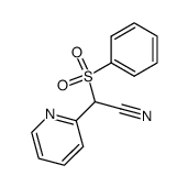 α-(苯磺酰基)-2-吡啶乙腈 结构式