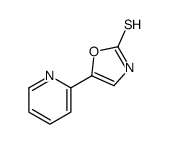 2(3H)-Oxazolethione, 5-(2-pyridinyl)- 结构式