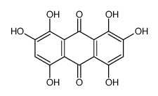 1,2,4,5,7,8-六羟基-9,10-蒽二酮 结构式