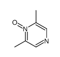 2,6-二甲基吡嗪-1-氧化物 结构式