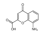 8-氨基-4-氧代-4H-色烯-2-羧酸 结构式