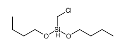 Silane, dibutoxychloromethyl- 结构式