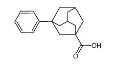 3-苯基金刚烷-1-羧酸 结构式