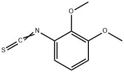 2,3-二甲氧基苯基异硫氰酸酯 结构式