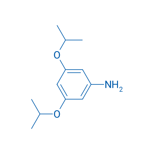 3,5-二异丙氧基苯胺 结构式
