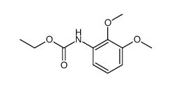 Carbamic acid, N-(2,3-dimethoxyphenyl)-, ethyl ester 结构式