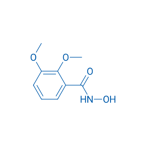 N-羟基-2,3-二甲氧基苯甲酰胺 结构式