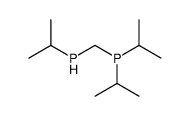 Phosphine, bis(1-methylethyl)[[(1-methylethyl)phosphino]methyl]- 结构式