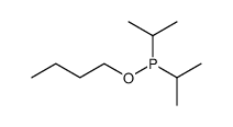 二异丙基次膦酸丁酯 结构式