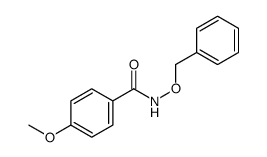 4-Methoxy-N-(phenylmethoxy)benzamide 结构式