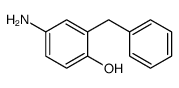 4-氨基-2-苄基苯酚 结构式