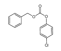 Carbonic acid, 4-chlorophenyl phenylmethyl ester 结构式