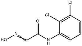 N-(2,3-二氯苯基)-2-(羟亚氨基)乙酰胺 结构式