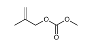 Carbonic acid, methyl 2-methyl-2-propenyl ester 结构式