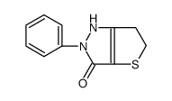 5,6-二氢-2-苯基-2H-噻吩并[3,2-c]吡唑-3-醇 结构式