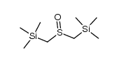 Silane, [sulfinylbis(methylene)]bis[trimethyl- (9CI) 结构式