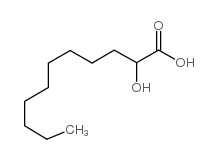 2-羟基十一烷酸 结构式