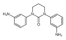 1,3-双(3-氨基苯基)四氢-2(1H)-嘧啶酮 结构式