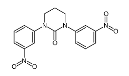 四氢-1,3-双(3-硝基苯基)-2(1H)-嘧啶酮 结构式