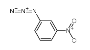 3-硝基苯基叠氮 结构式