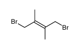 1,4-二溴-2,3-二甲基-2-丁烯 结构式