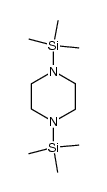 BIS-N,N'-(三甲基硅烷基)哌嗪 结构式
