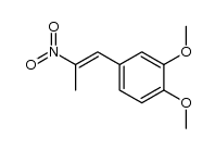 Benzene, 1,2-dimethoxy-4-[(1E)-2-nitro-1-propen-1-yl]- 结构式
