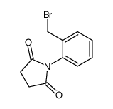 1-(2-溴甲基苯基)吡咯烷-2,5-二酮 结构式