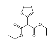 2-噻吩基丙二酸二乙酯 结构式