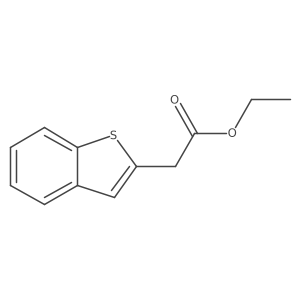 苯并[b]噻吩-2-乙酸乙酯 结构式