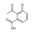 2-乙酰烟酸-1-氧化物 结构式
