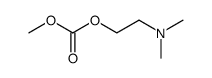 Carbonic acid, 2-(dimethylamino)ethyl methyl ester 结构式