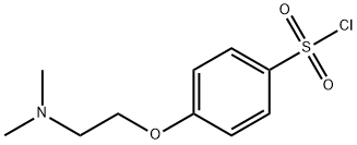 4-(2-(二甲氨基)乙氧基)苯-1-磺酰氯 结构式