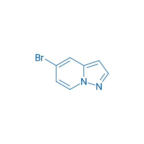 5-溴吡唑并[1,5-a]吡啶 结构式
