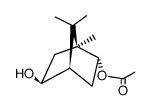 1,7,7-三甲基双环[2.2.1]庚烷-2,5-二醇 2-乙酸酯, (1S,2R,4S,5S)- 结构式