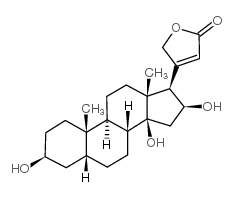 芰皂配基 结构式