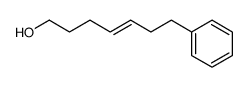 (4E)-7-苯基-4-庚烯-1-醇 结构式