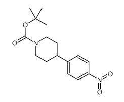 1-Boc-4-(4-硝基苯基)哌啶 结构式