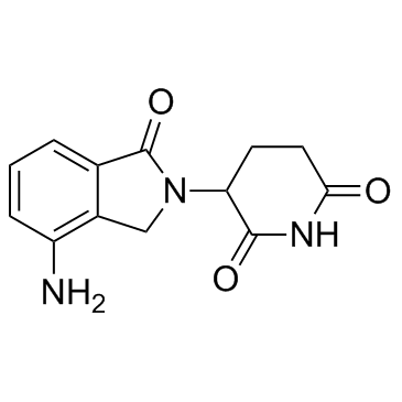 来那度胺 结构式