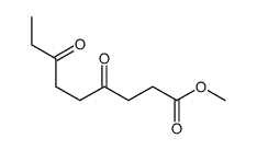 4,7-二氧代壬酸甲酯 结构式