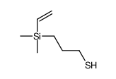 1-Propanethiol, 3-(ethenyldimethylsilyl)- 结构式