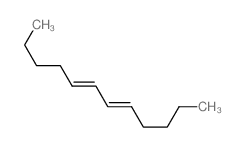 (5E,7E)-5,7-十二碳二烯 结构式
