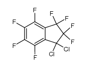 1,1-二氯八氟-2,3-二氢-1H-茚 结构式