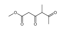 4-甲基-3,5-二氧代己酸甲酯 结构式