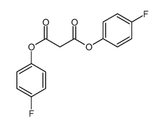 丙二酸二(4-氟苯基)酯 结构式
