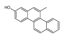 2-Chrysenol, 11-methyl- 结构式