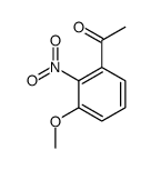 3-甲氧基-2-硝基苯乙酮 结构式